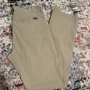 Eddie Bauer Tan Classic Straight Leg